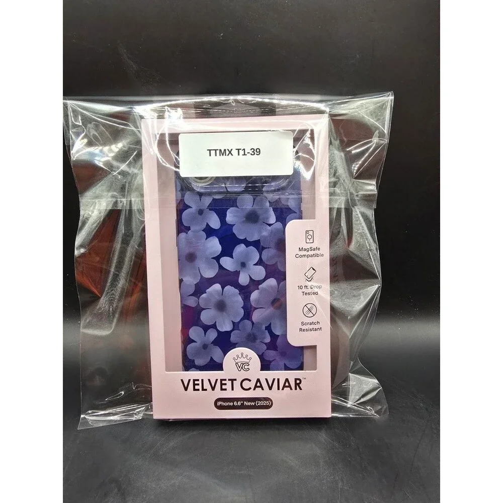 Velvet Caviar MagSafe Case iPhone 6.6” (New 2025) Midnight Blossom Floral NEW